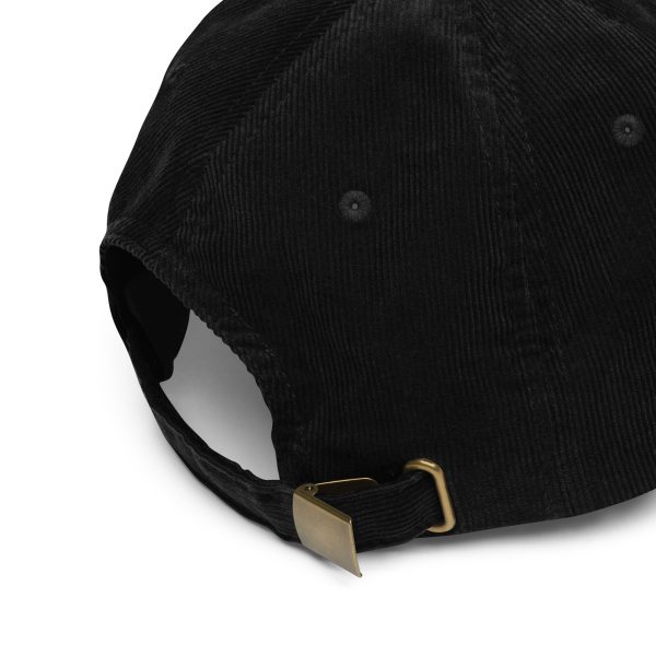 MIC ON "Love Is Free" X2 Embroidered Vintage corduroy cap - Image 4